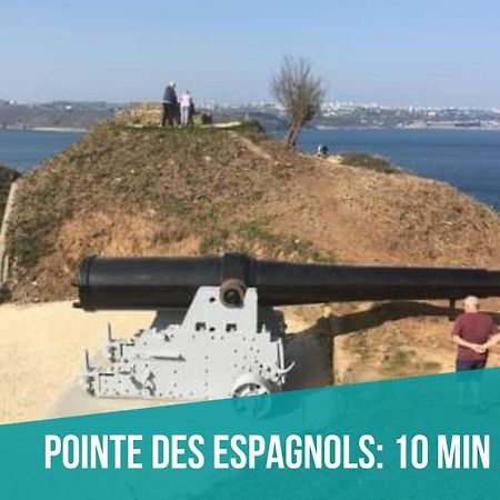 Authentique Penty Au Coeur Du Bourg Leilighet Roscanvel Eksteriør bilde