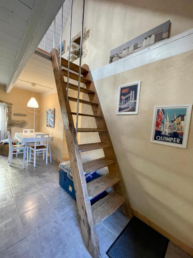 Authentique Penty Au Coeur Du Bourg Leilighet Roscanvel Eksteriør bilde